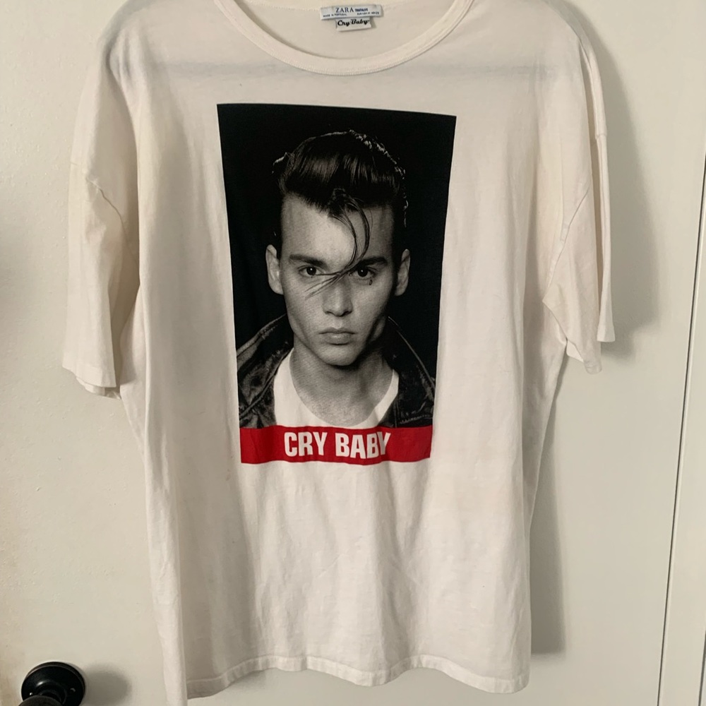 Zara Cry Baby Oversized Shirt